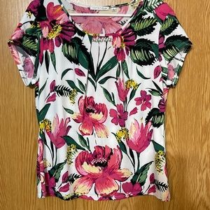 Floral top (silky)